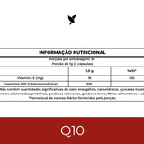 Coenzima Q10 com TCM e Vitamina E - 100mg Por Dose - 60 Cápsulas