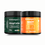 Kit Equilíbrio Noite e Dia Always Fit (Shot Matinal e MagCalm)