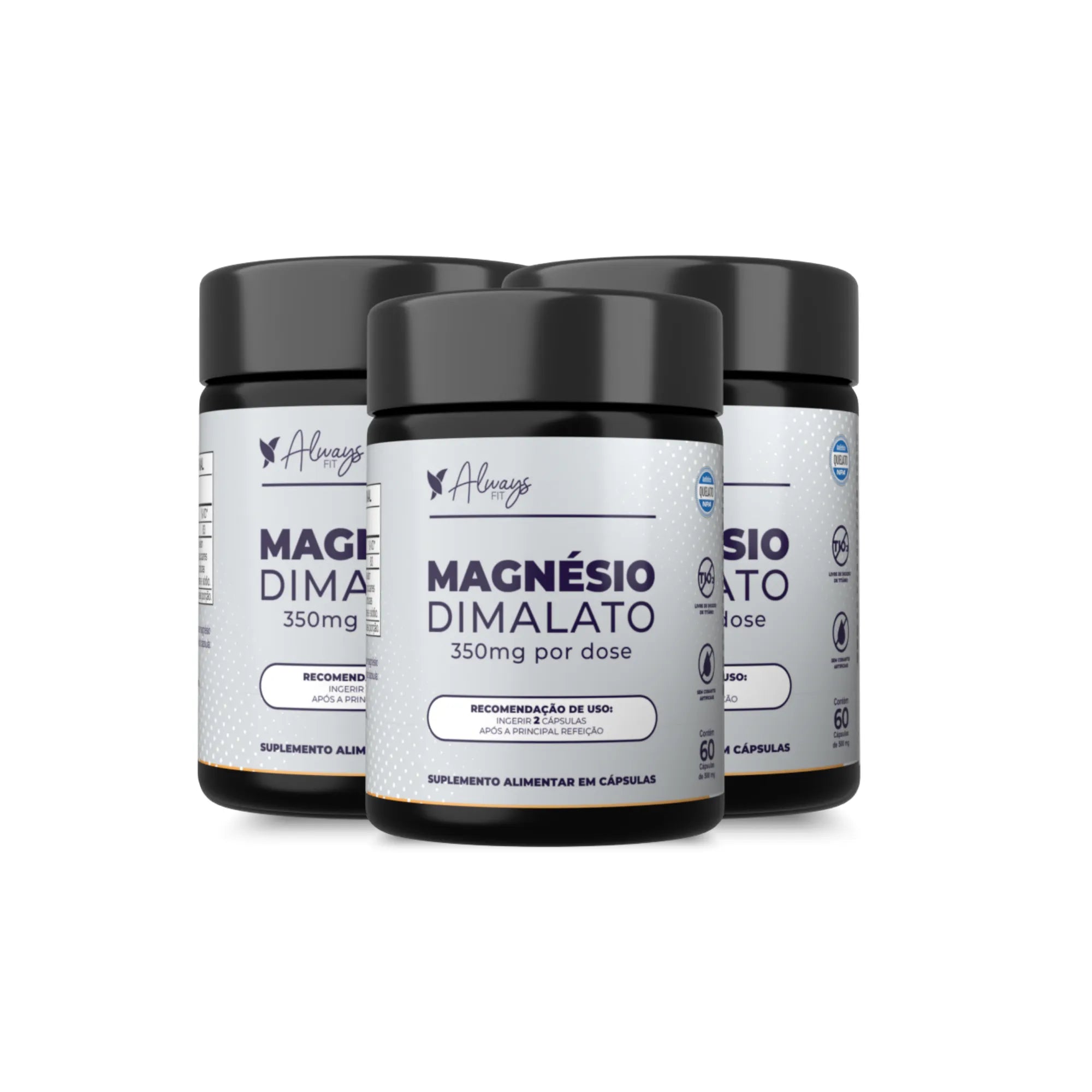 Magnésio Dimalato - 60 Cápsulas