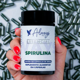 Spirulina 100% Pura - 120 Cápsulas