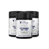Vitamina D3+K2 (Mk-7) - 2000 UI 65 mcg - 60 Cápsulas